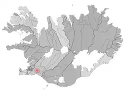 Location of Hveragerðisbær