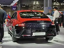 Facelift Ioniq 6 N Line (rear)