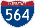 Interstate 564 marker