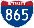 Interstate 865 marker