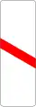 W 122.1L Level Crossing Countdown Marker (100&nbsp;m)[note 5]