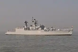Betwa at anchor in 2011