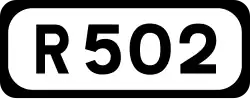 R502 road shield}}