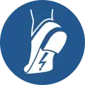 M032 — Wear anti-static footwear