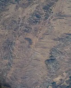 landscape of Mount Baaloul, village Lala and Baaloul,