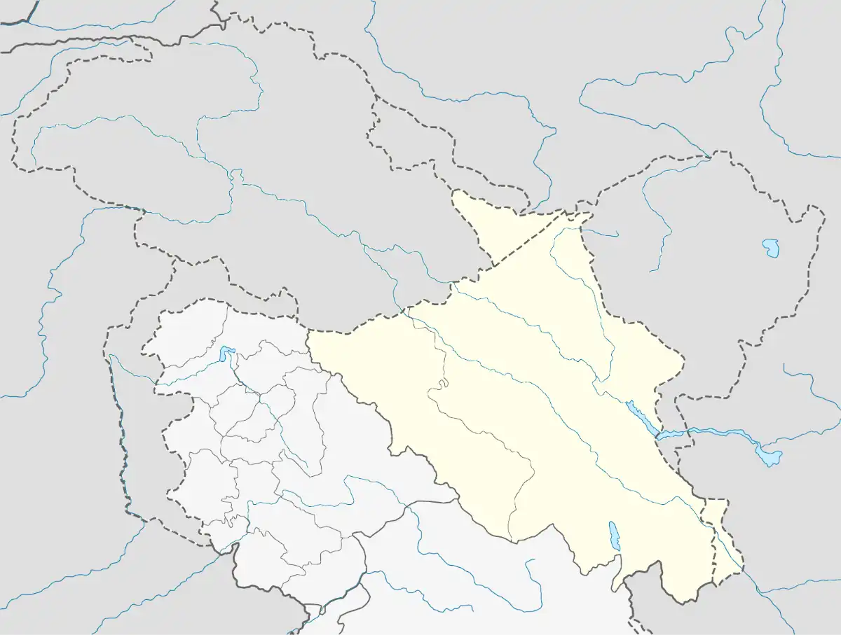 Diskit Monastery is located in Ladakh