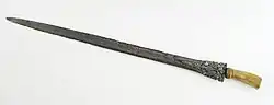 A Javanese sword similar to a kris