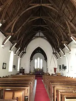 Interior, looking towards the altar