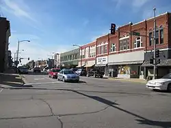 Downtown Iowa Falls in 2009