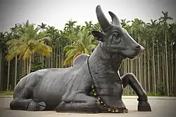 Statue of Nandi, Coimbatore, India