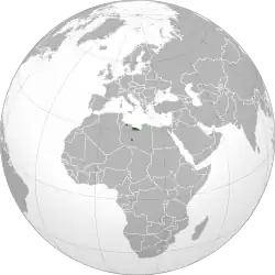 The Islamic State - Libya province in 2015, during its peak