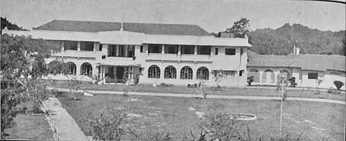 Section of the palace in 1959