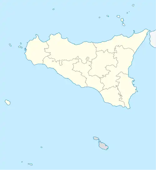 Messina is located in Sicily