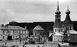 Churches in Ivangorod Fortress. Beginning of 20th century.