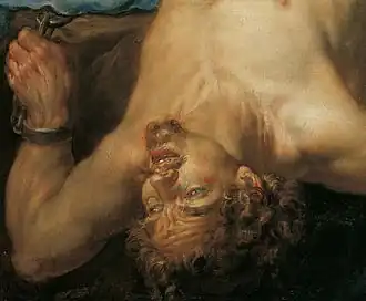 Chained Prometheus by Jacques de l'Ange (1640/50)