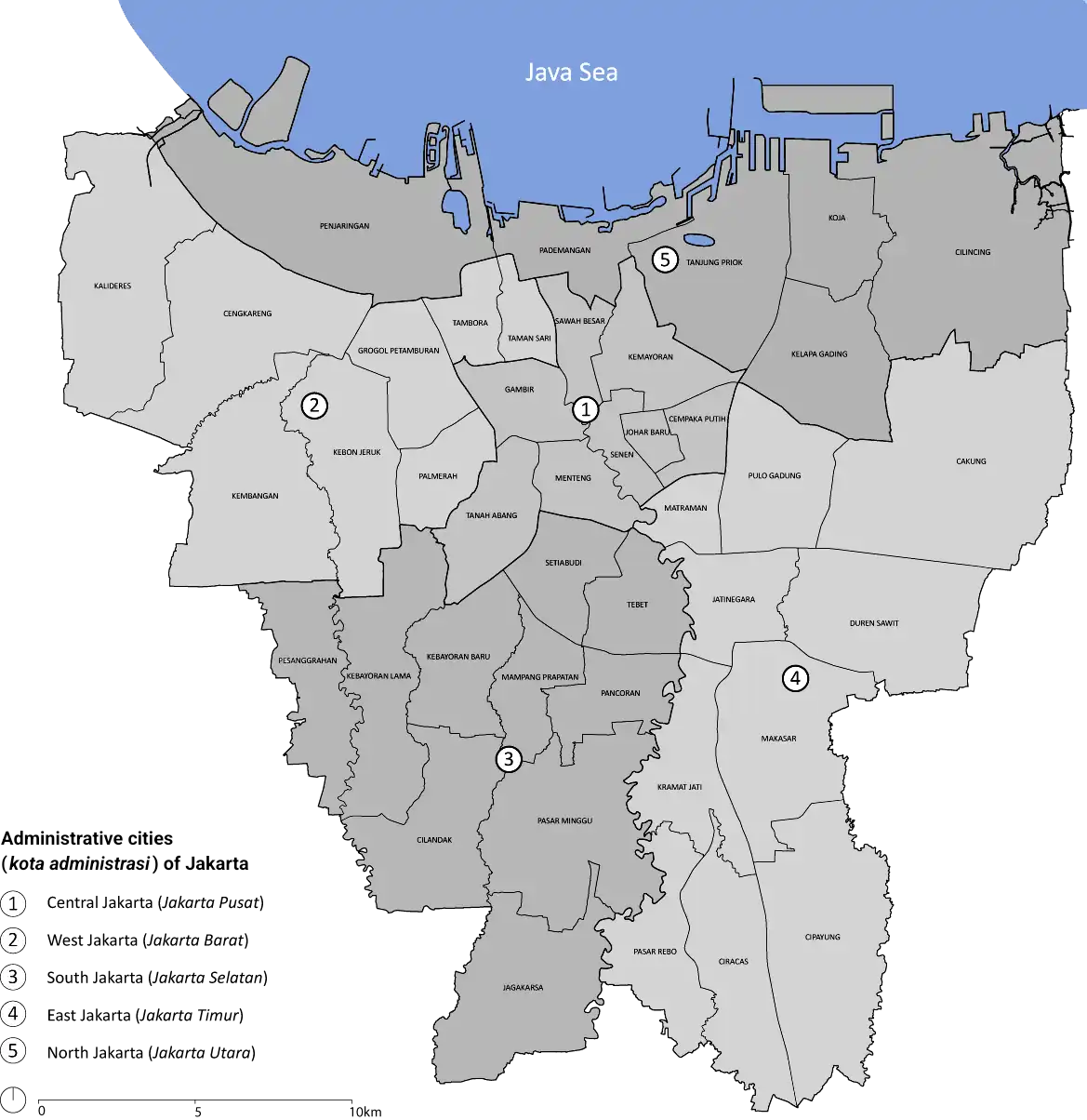 May 2019 Jakarta protests and riots is located in Jakarta