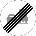 R32 End of the overtaking prohibition for goods vehicles