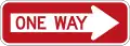 U1-1 One-way road (right)