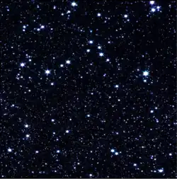 A section of the Large Magellanic Cloud imaged by the James Webb Space Telescope.