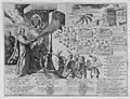 Leaflet Allegory of the beginning of the Thirty Years War (date unknown)