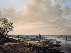 Panorama Landscape with a View of Arnhem (1646), oil on canvas, 98.5 x 135&nbsp;cm., Museum Kunstpalast