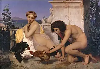 The Cock Fight by Jean-Léon Gérôme (1846)