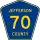 Jefferson County Road 70