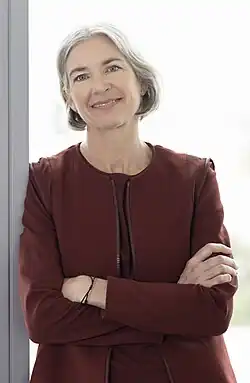 Jennifer Doudna at the Innovative Genomics Institute in 2021
