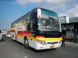 Yutong Bus in Pampanga, Philippines