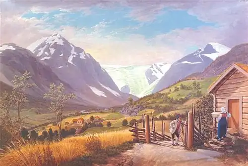 Jostedalen in Sogn og Fjordane.