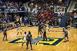 John Glaser Arena, March 22, 2025 (Opening Tip of Father Judge vs. Imhotep)