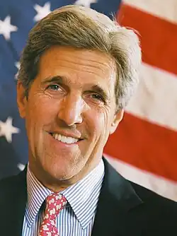 Senator John Kerry of Massachusetts (1985-2013)[27]