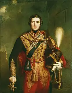 Portrait of Prince Albert by John Partridge