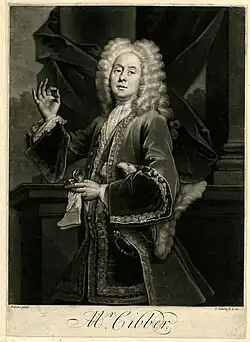 Colley Cibber, after Giuseppe Grisoni; British Museum, London