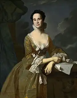 John Singleton Copley, "Mrs. Daniel Hubbard (Mary Greene), 1764