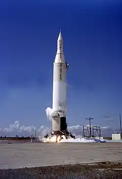 Launch 5, Juno II AM-19A with Explorer 7