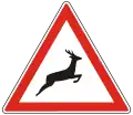 A-086b Deer from left side ahead