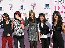 KSM in San Diego, CA on September 15, 2008 (L-R: Shae Padilla, Katie Cecil, Shelby Cobra, Kate Cabebe, Sophia Melon)