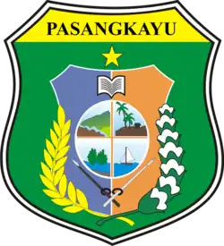 Coat of arms of Pasangkayu Regency