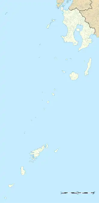 Sengan-en Station is located in Kagoshima Prefecture