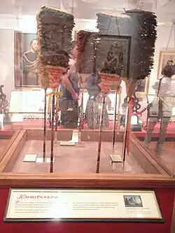 Kahili Room – Kahili Paʻa Lima in a glass case (2012)