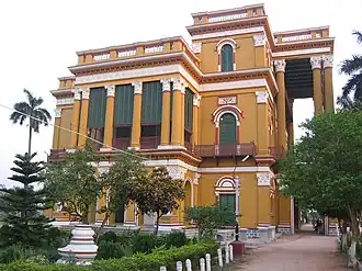 The Kathgola Palace, also known as Kathgola Raj Bari.