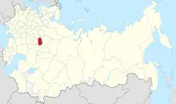 Kazan Province in 1917