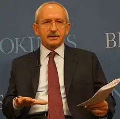 Kemal Kılıçdaroğlu, parliamentary group leader and CHP Member of Parliament since 2002.