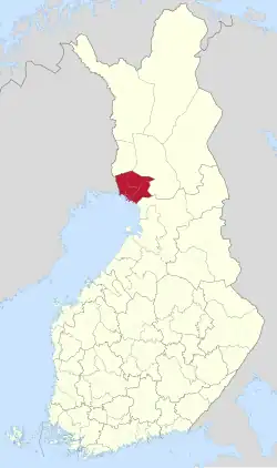 Location of Kemi-Tornio sub-region