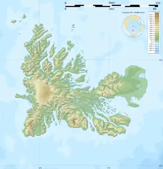 Pouce is located in Kerguelen