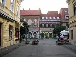 Keszthely town centre