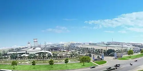 The Phố Nối A Industrial Zone.