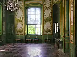 The green parlour in the Chinese Pavilion.