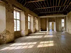 used as ballroom by George FH and Lady Elizabeth (disrepair)